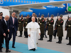 Pope urges Turkey to embrace mediator role on first overseas trip